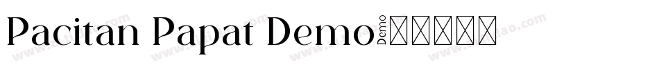 Pacitan Papat Demo字体转换